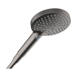 Hansgrohe Raindance Select S Główka prysznicowa 120 3 jet PowderRain, Czarny Chrom Szczotkowany