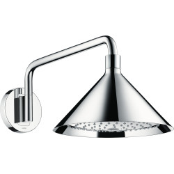 Axor Showers/Front Głowica prysznicowa 240 2jet z ramieniem prysznicowym, Chrom