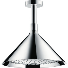 AX Showers/Front Głowica prysznicowa 240 2jet z przyłączem sufitowym, Chrom
