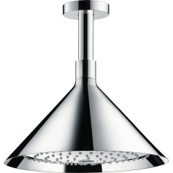 Axor Showers/Front Głowica prysznicowa 240 2jet z przyłączem sufitowym, Chrom