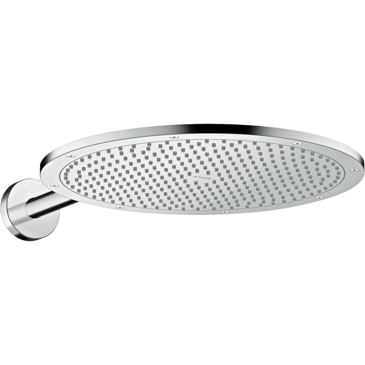 AX ShowerSolutions Głowica prysznicowa 350 1jet z ramieniem prysznicowym, Chrom