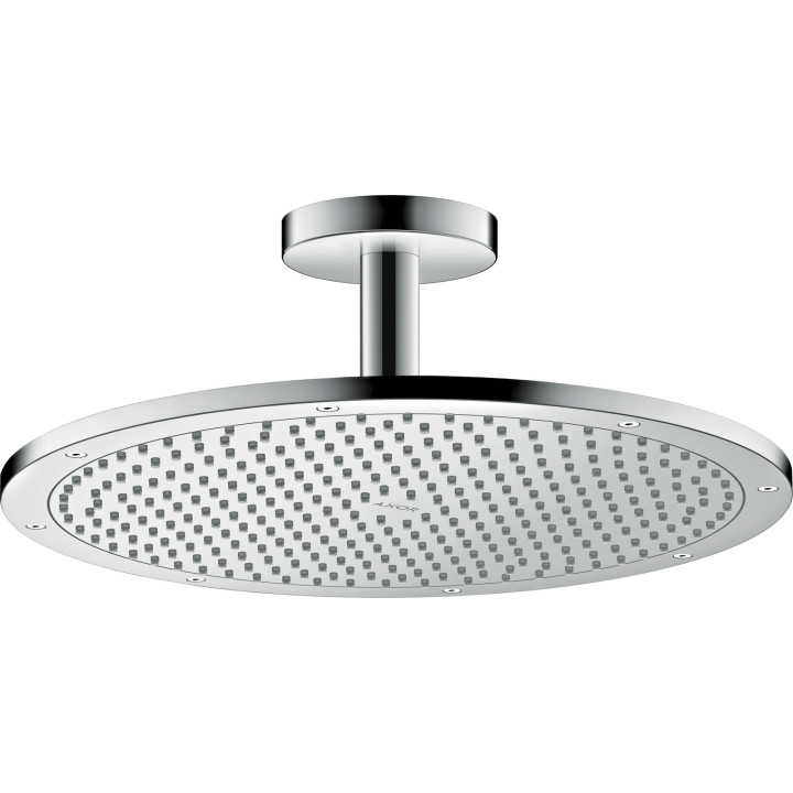 AX ShowerSolutions Głowica prysznicowa 350 1jet z przyłączem sufitowym, Chrom