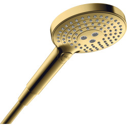 Axor ShowerSolutions Główka prysznicowa 120 3jet, Złoty Optyczny Polerowany