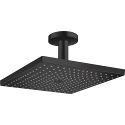 Hansgrohe Raindance E Głowica prysznicowa 300 1jet z przyłączem sufitowym, Czarny Matowy