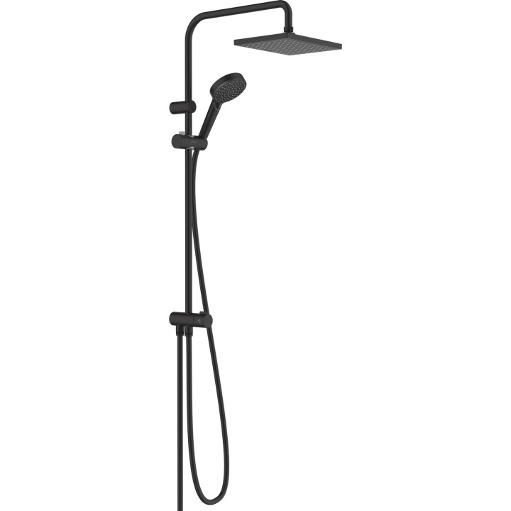 Hansgrohe Vernis Shape Komplet prysznicowy 230 1jet Reno, Czarny