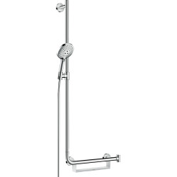 Hansgrohe Raindance Select S Zestaw prysznicowy 120 3jet z drążkiem 110 cm, lewy, Chrom