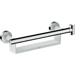 Hansgrohe Unica Uchwyt Comfort z półką i uchwytem prysznicowym