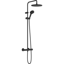 Hansgrohe Vernis Blend Komplet prysznicowy 240 1jet z termostatem, Czarny Matowy
