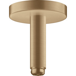 Axor ShowerSolutions Przyłącze sufitowe 100 mm, Brąz Szczotkowany