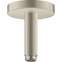 AX ShowerSolutions Przyłącze sufitowe 100 mm, Nikiel Szczotkowany
