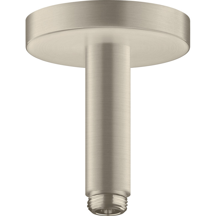 Axor ShowerSolutions Przyłącze sufitowe 100 mm, Nikiel