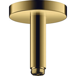 Axor ShowerSolutions Przyłącze sufitowe 100 mm, Złoty Optyczny