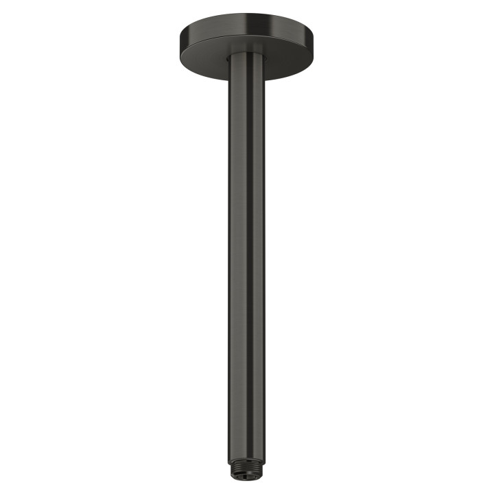 AX ShowerSolutions Przyłącze sufitowe 300 mm, Czarny Chrom Szczotkowany