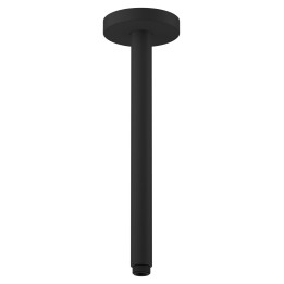 Axor ShowerSolutions Przyłącze sufitowe 300 mm, Czarny Matowy