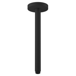 Axor ShowerSolutions Przyłącze sufitowe 300 mm, Czarny Matowy