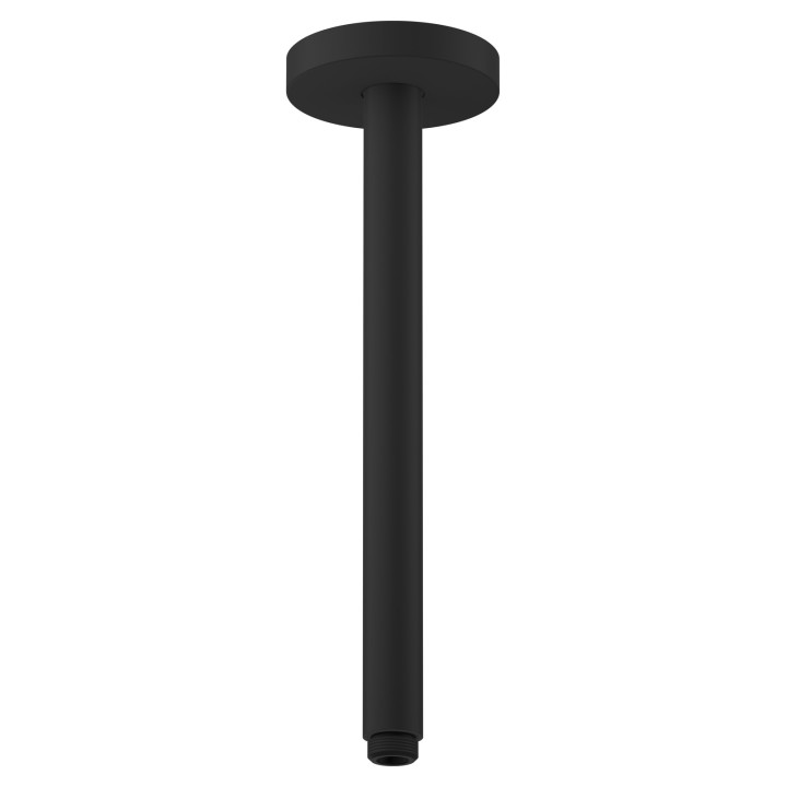 Axor ShowerSolutions Przyłącze sufitowe 300 mm, Czarny Matowy