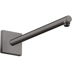 Axor ShowerSolutions Ramię prysznicowe 390 mm, kwadratowe, Czarny Chrom Szczotkowany