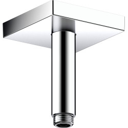 AX ShowerSolutions Przyłącze sufitowe 100 mm, kwadratowe, Chrom