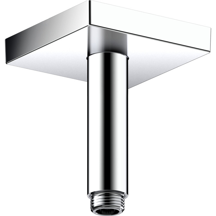 Axor ShowerSolutions Przyłącze sufitowe 100 mm, kwadratowe, Chrom