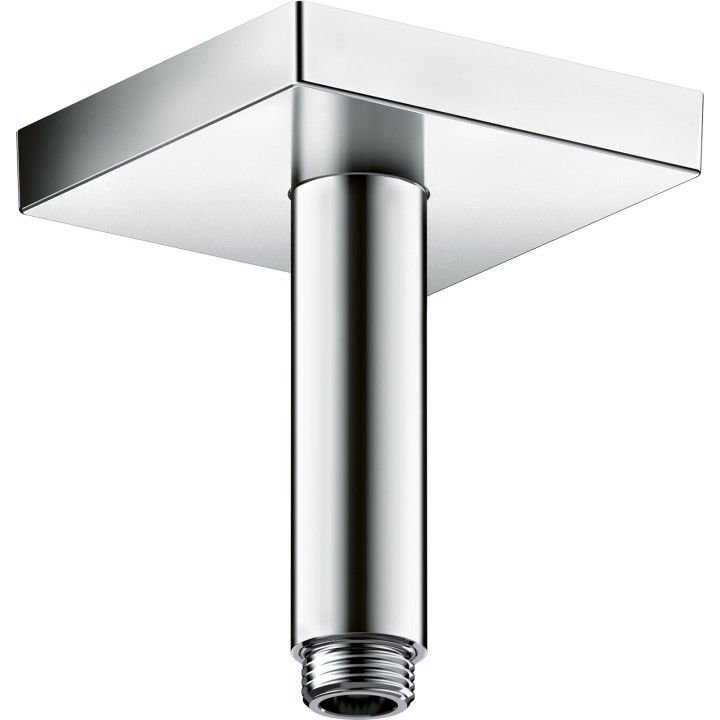 Axor ShowerSolutions Przyłącze sufitowe 100 mm, kwadratowe, Chrom