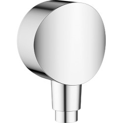 Hansgrohe FixFit Przyłącze węża S z zaworem zwrotnym i złączem z tworzywa, Chrom