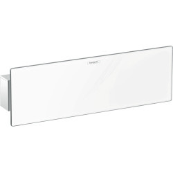 Hansgrohe FixFit Przyłącze węża Porter 300 z półką i uchwytem, Biały/Chrom