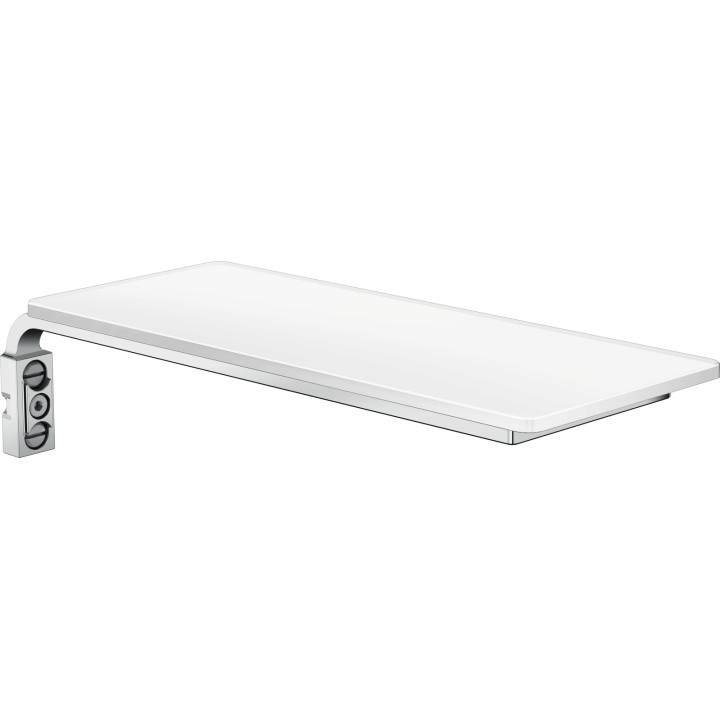 HG Casetta Mydelniczka / półka E, Biały/Chrom