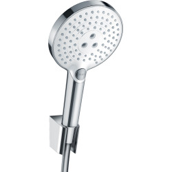 Hansgrohe Raindance Select S Punktowy zestaw prysznicowy 120 3jet z wężem 160 cm, Biały/Chrom