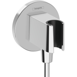 Hansgrohe FixFit S Przyłącze węża z uchwytem, Chrom