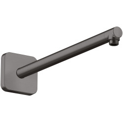 Axor ShowerSolutions Ramię prysznicowe 390 mm, softsquare, Czarny Chrom Szczotkowany