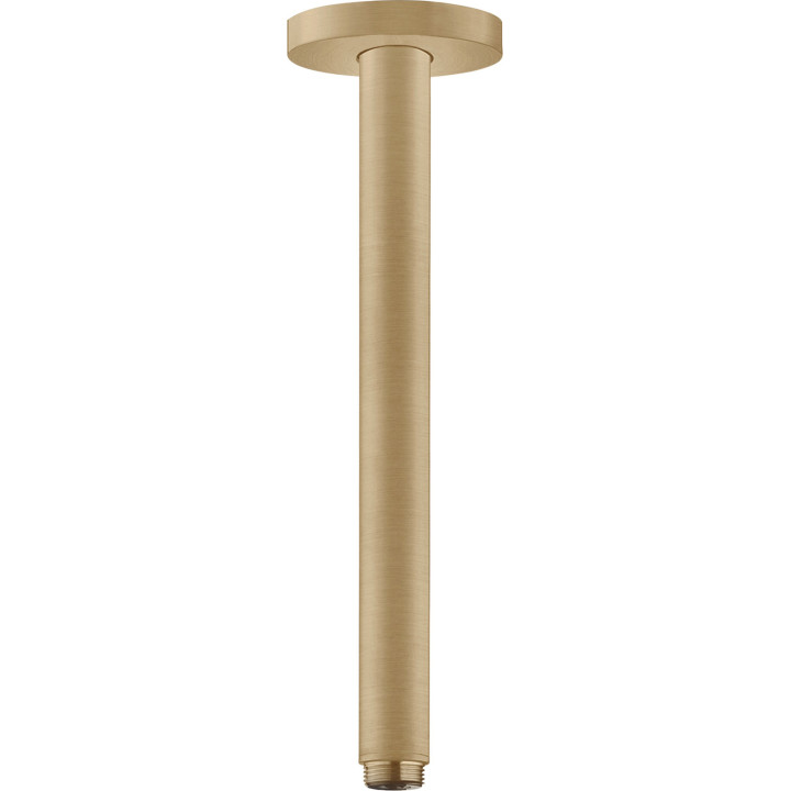 Hansgrohe Przyłącze sufitowe S 30 cm, Brąz Szczotkowany