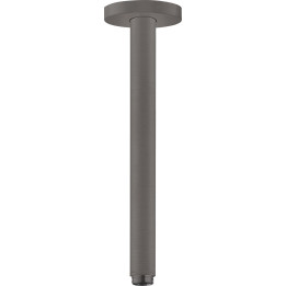 Hansgrohe Przyłącze sufitowe S 30 cm, Czarny Chrom Szczotkowany