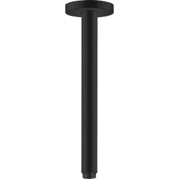 Hansgrohe Przyłącze sufitowe S 30 cm, Czarny Matowy