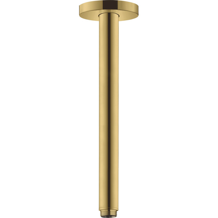 Hansgrohe Przyłącze sufitowe S 30 cm, Złoty Optyczny Polerowany