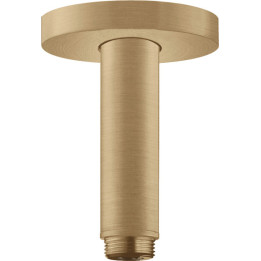 Hansgrohe Przyłącze sufitowe S 10 cm, Brąz Szczotkowany
