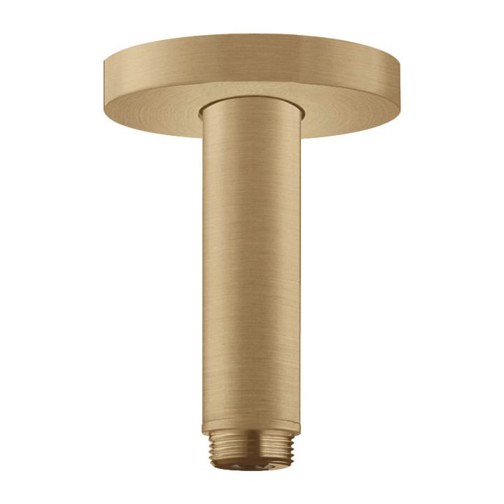 Hansgrohe Przyłącze sufitowe S 10 cm, Brąz Szczotkowany