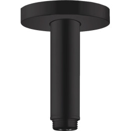 Hansgrohe Przyłącze sufitowe S 10 cm, Czarny Matowy