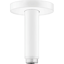 Hansgrohe Przyłącze sufitowe S 10 cm, Biały Matowy