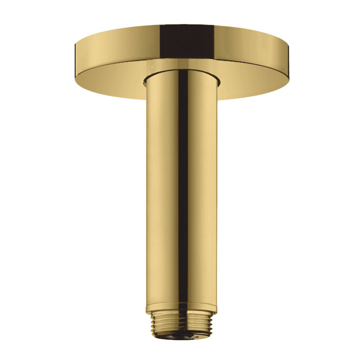 Hansgrohe Przyłącze sufitowe S 10 cm, Złoty Optyczny Polerowany