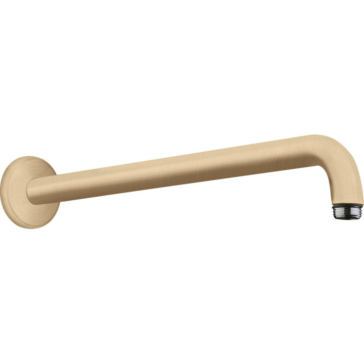Hansgrohe Ramię prysznicowe 38,9 cm, Brąz Szczotkowany