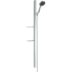 Hansgrohe Rainfinity Zestaw prysznicowy 130 3jet z drążkiem 150 cm i mydelniczką, Chrom
