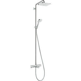 HG Croma E Komplet prysznicowy 280 1jet z termostatem, wannowy, Chrom