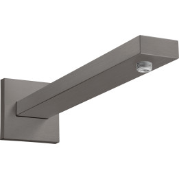 Hansgrohe Ramię prysznicowe 39 cm, kwadratowe, Czarny Chrom