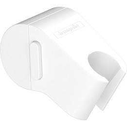 Hansgrohe WallStoris Suwak z przyciskiem, Biały Matowy