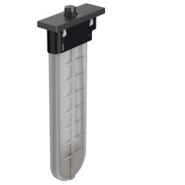 Hansgrohe sBox Element zewnętrzny, prostokątny, Czarny Chrom
