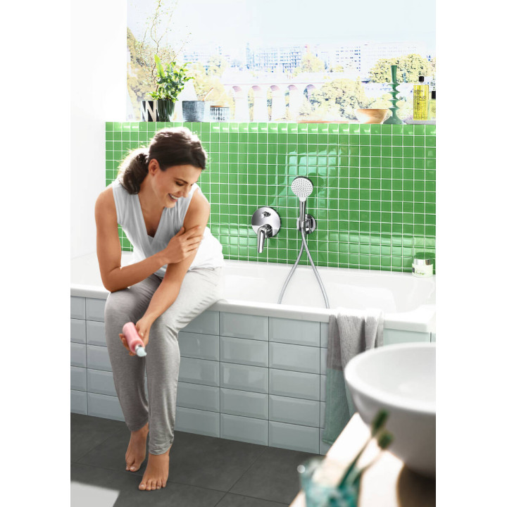 Wąż prysznicowy Hansgrohe isiflex 160 cm chrom 28276000 g 1/2