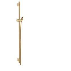 HG Unica Drążek prysznicowy S Puro 90 cm z wężem Isiflex 160 cm, Brąz Szczotkowany