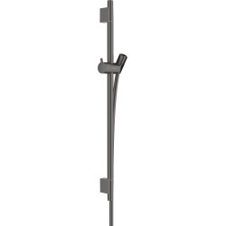 HG Unica Drążek prysznicowy S Puro 65 cm z wężem Isiflex 160 cm, Czarny Chrom Szczotkowany