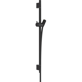 HG Unica Drążek prysznicowy S Puro 65 cm z wężem Isiflex 160 cm, Czarny Matowy