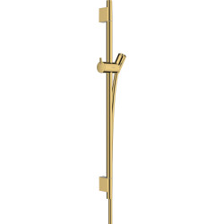 Hansgrohe Unica Drążek prysznicowy S Puro 65 cm z wężem Isiflex 160 cm, Złoty Optyczny Polerowany